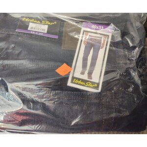 Urban Star Blue Jeans NWT Men’s Size 40x33 Relaxed Fit Denim Pants